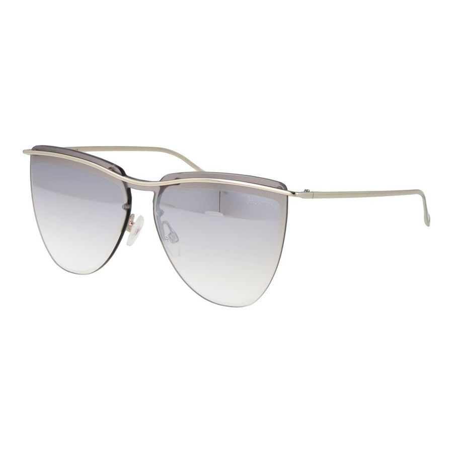 Gray Metal Sunglasses
