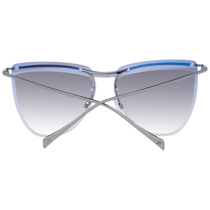 Gray Metal Sunglasses