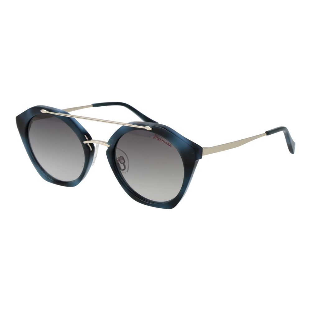 Blue Metal Sunglasses