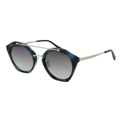 Blue Metal Sunglasses