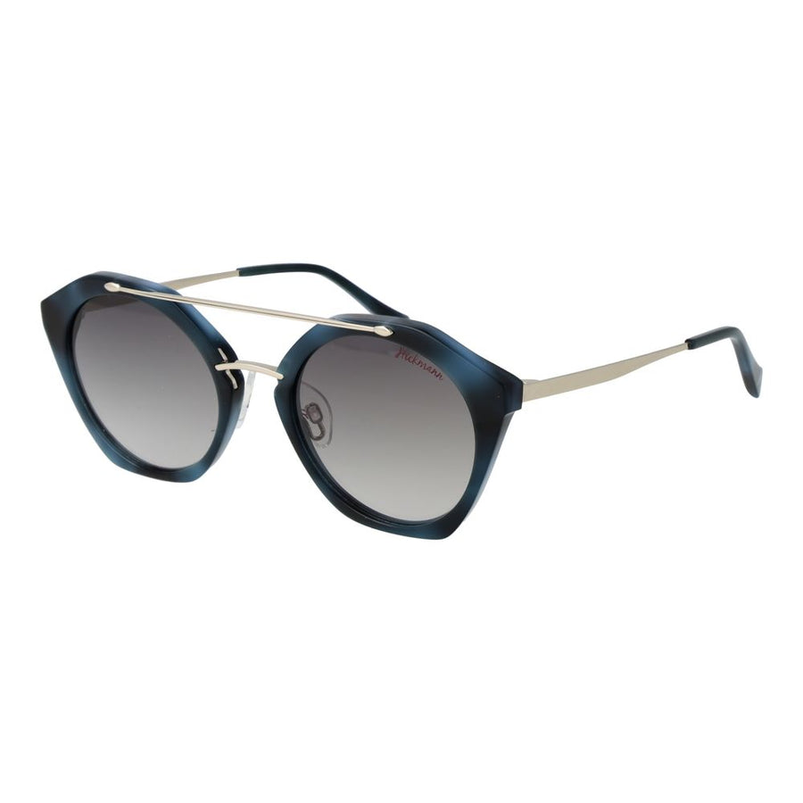 Blue Metal Sunglasses