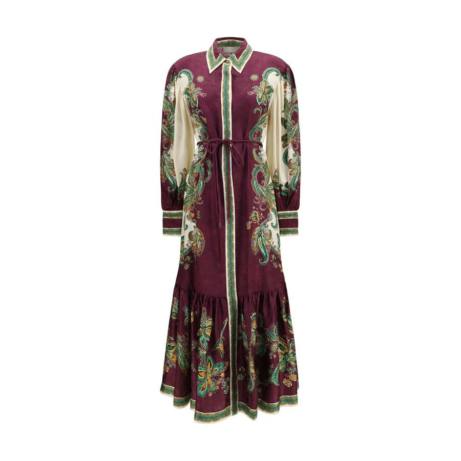 Multicolor Viscose Casual Dress