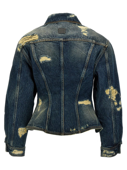 Blue Cotton Denim Jacket