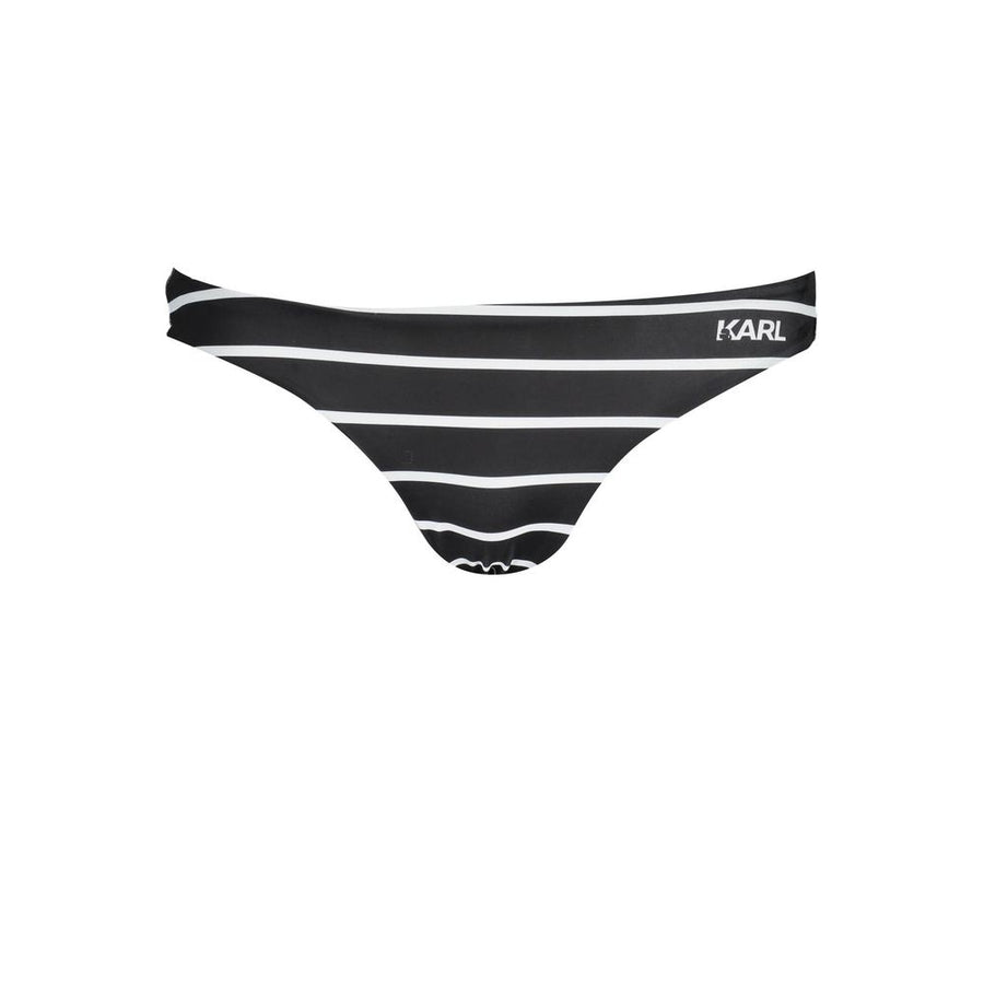 Black Polyamide Women's Swim Brief