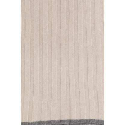 Beige Cashmere Scarf
