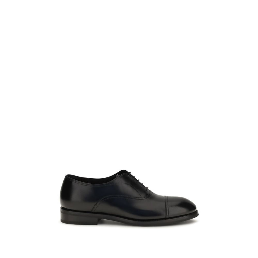 Black Calf Leather Bos Taurus Oxfords And Derbies