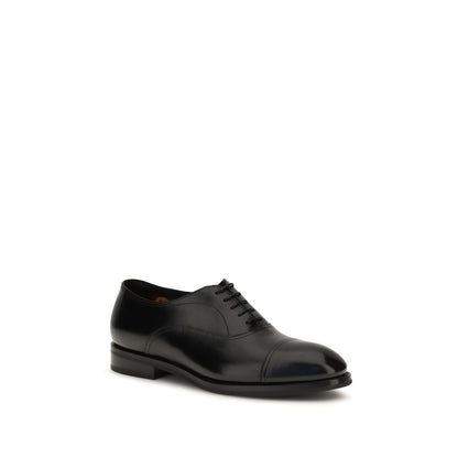 Black Calf Leather Bos Taurus Oxfords And Derbies