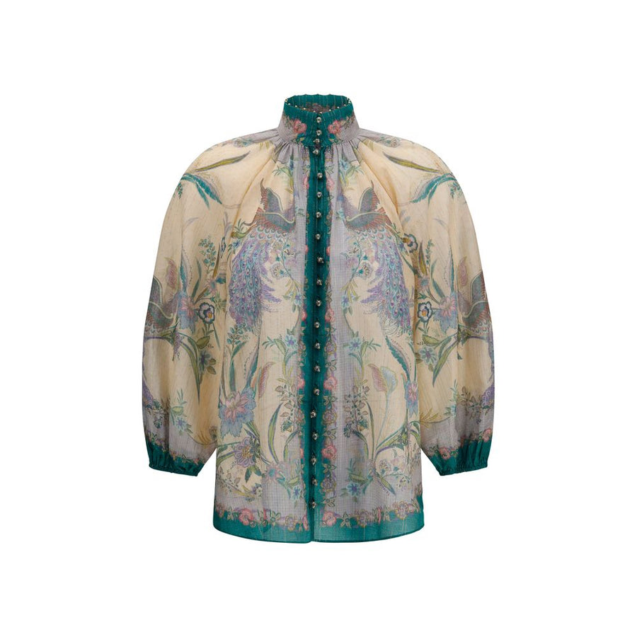 Multicolor Cotton Pattern Shirt