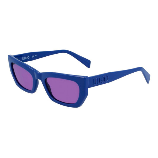 Blue Injected Sunglasses