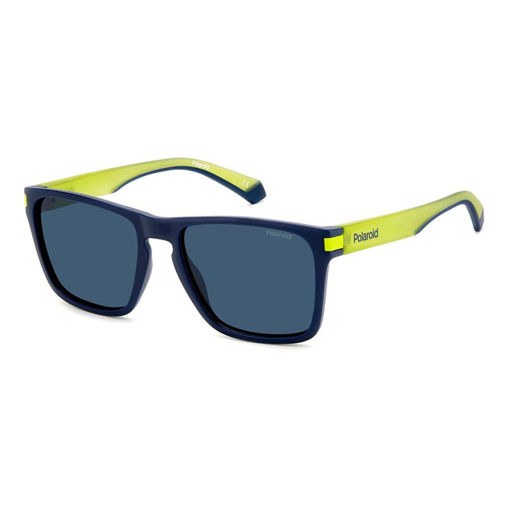 Blue Polycarbonate Sunglasses