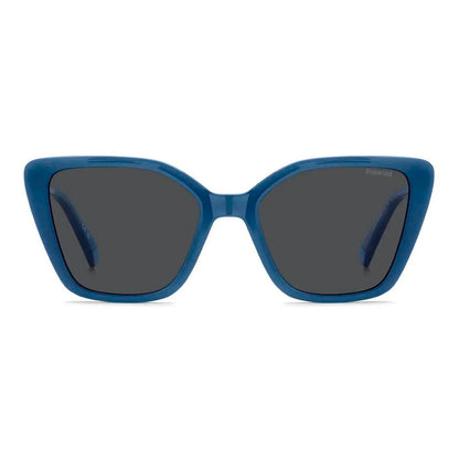 Blue Polycarbonate Sunglasses