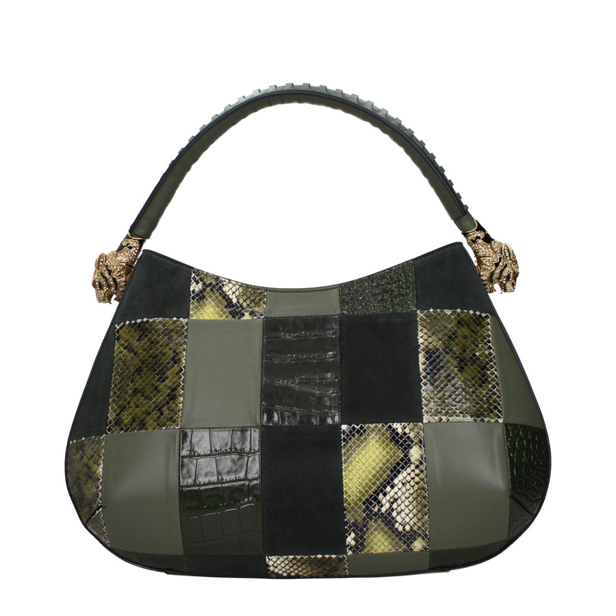 Green Leather Handbag