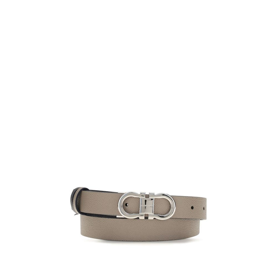 Gray Calf Leather Bos Taurus Regular Belt