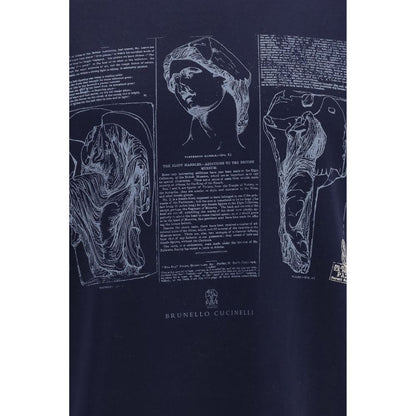 Blue Cotton T-Shirt
