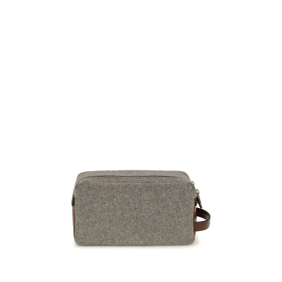 Gray Wool Oves Aries Wallet