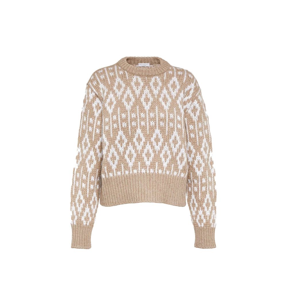 Brown Cashmere Sweatshirt