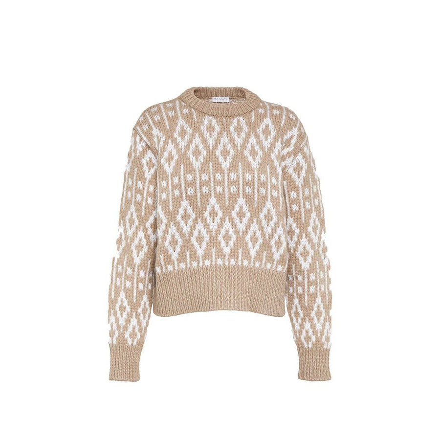 Brown Cashmere Sweatshirt