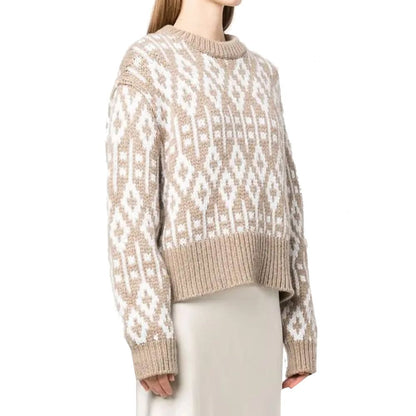 Brown Cashmere Sweatshirt