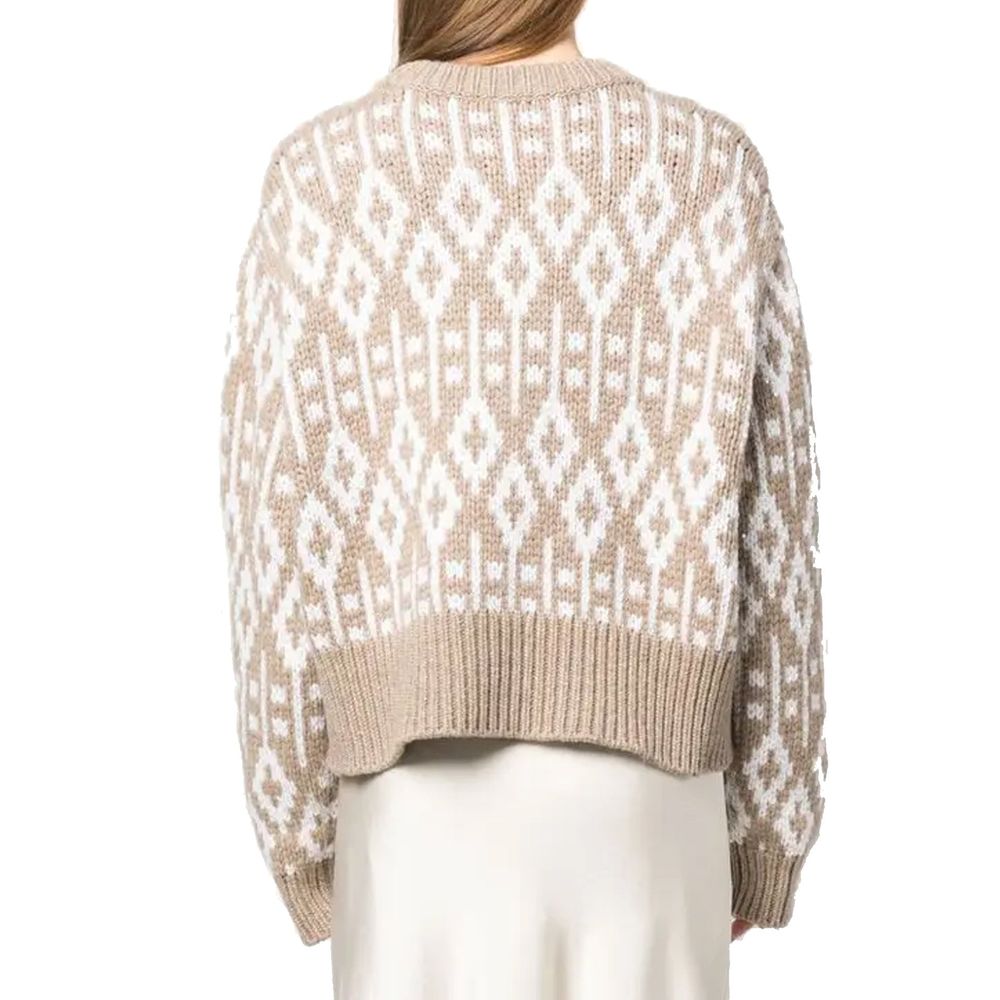 Brown Cashmere Sweatshirt