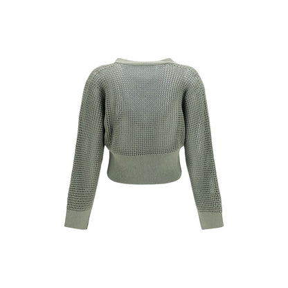 Bicolor Cotton Cardigan