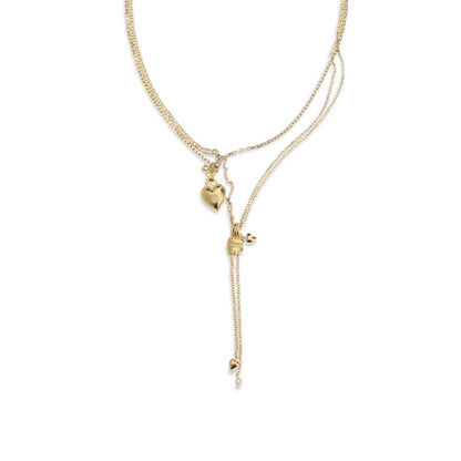 Gold Brass Necklace