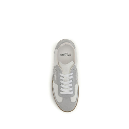 White Calf Leather Bos Taurus Athletic Sneakers