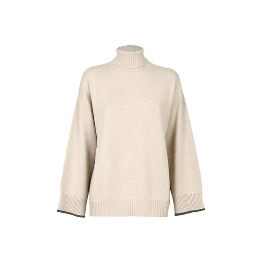 Beige Cashmere Sweater