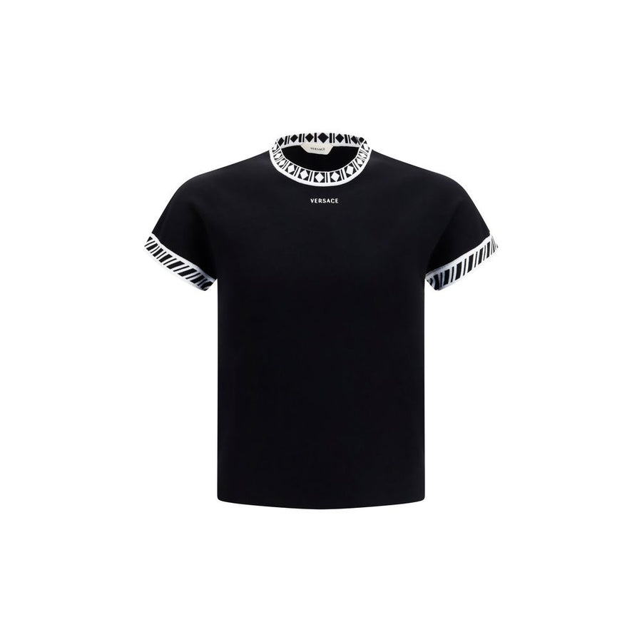 Black Cotton T-Shirt