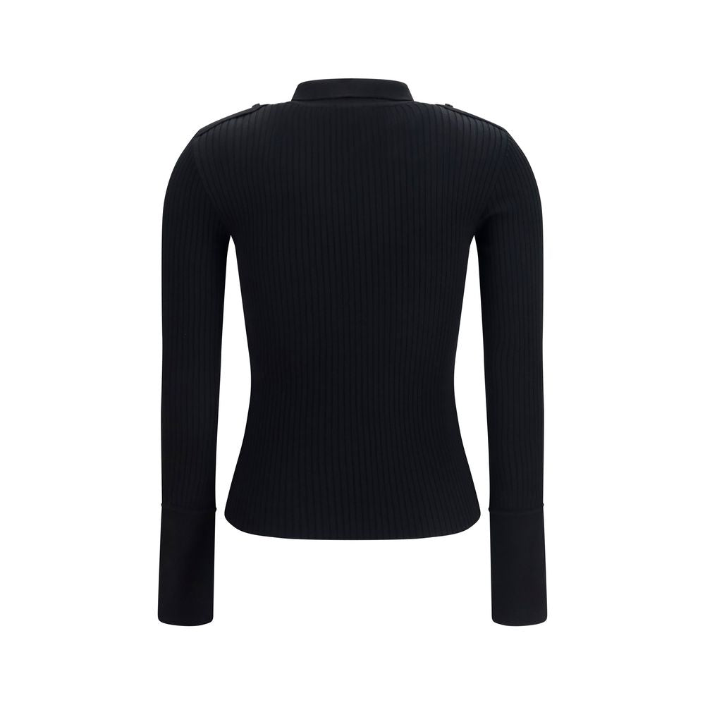 Black Viscose Dress Shirt