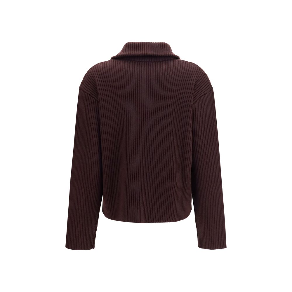 Brown Wool Oves Aries Sweatshirt