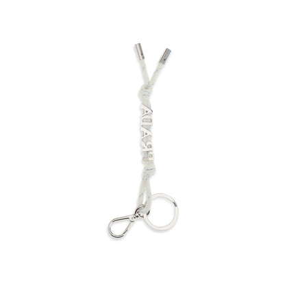 White Recycled Polyamide Keychain