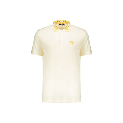 Bicolor Cotton Polo Shirt