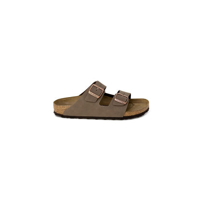 Brown Synthetic Slippers