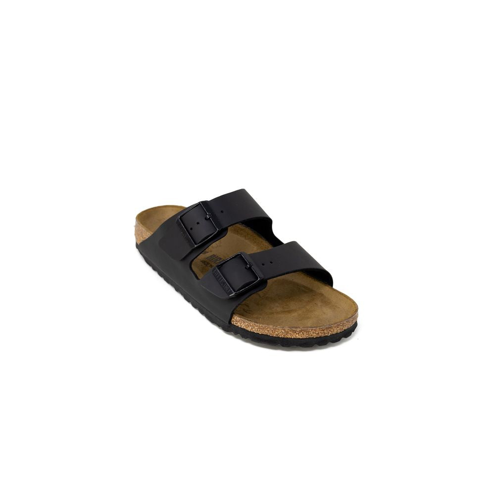 Black Synthetic Slippers