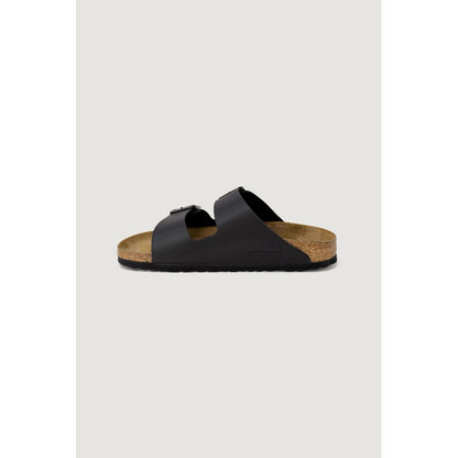 Black Synthetic Slippers