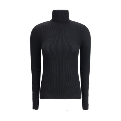 Black Wool Turtleneck