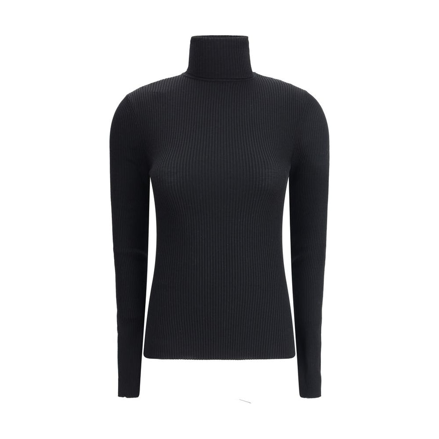 Black Wool Turtleneck