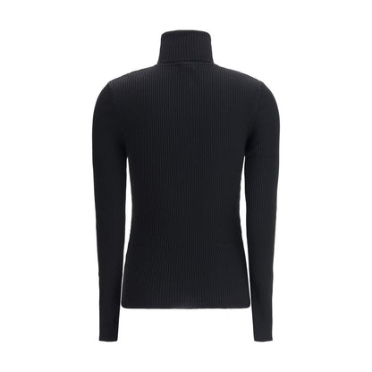 Black Wool Turtleneck