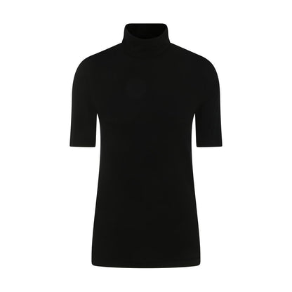 Black Synthetic T-Shirt