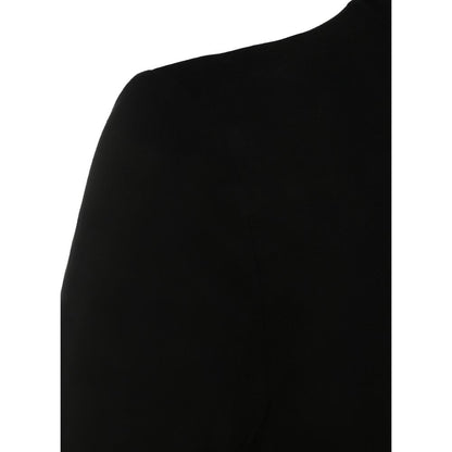 Black Synthetic T-Shirt