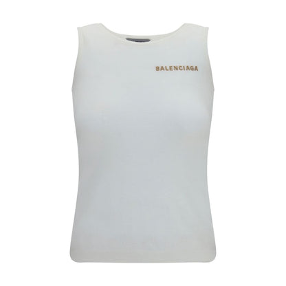 White Cotton Tank Tops