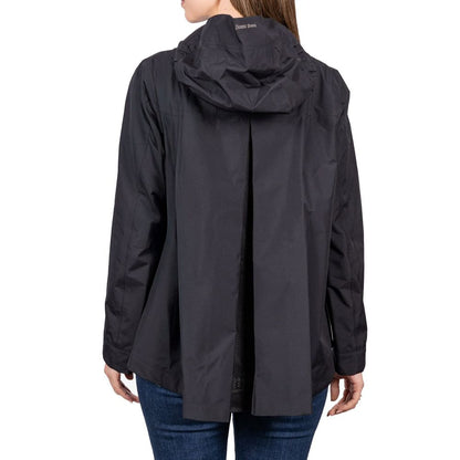 Black Polyester Shell Jacket