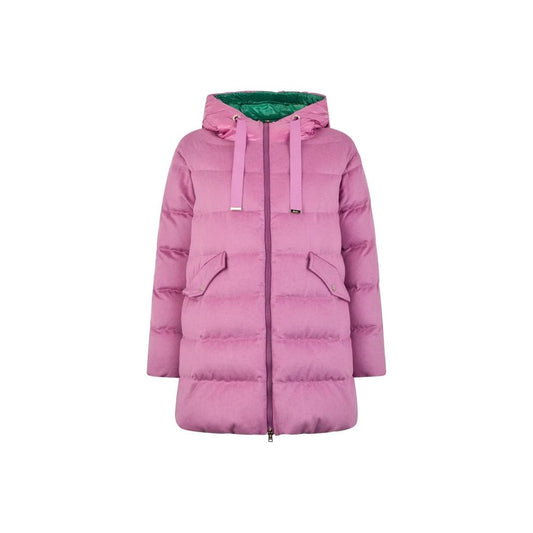Multicolor Cashmere Full-Length Jacket