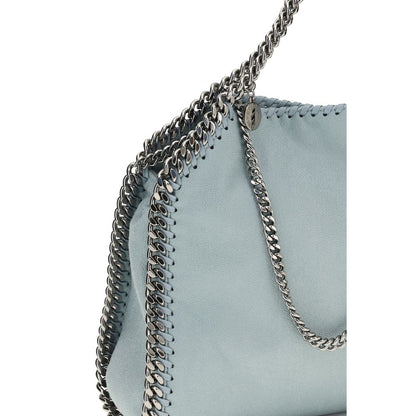 Blue Polyester Handbag