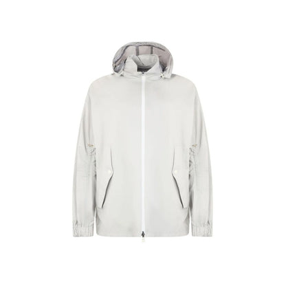 Gray Polyamide Shell Jacket