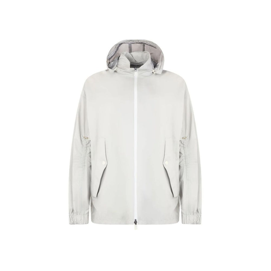 Gray Polyamide Shell Jacket