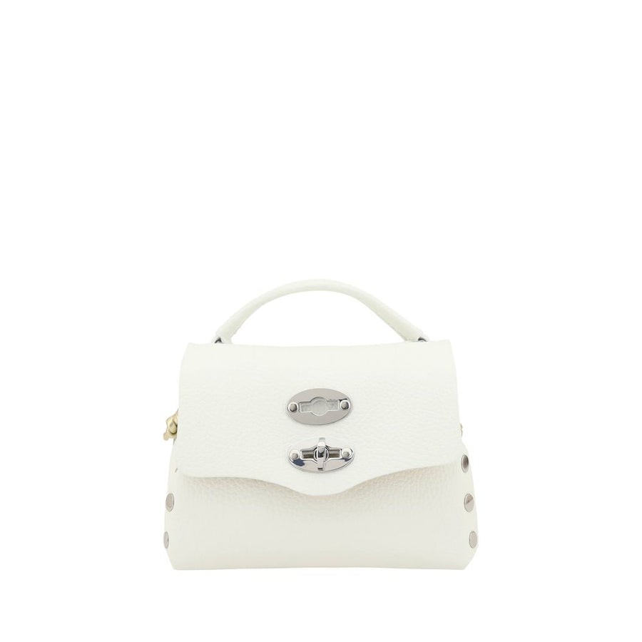 White Calf Leather Bos Taurus Shoulder Bag