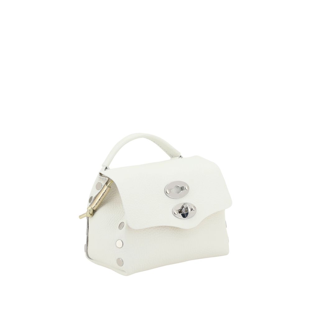 White Calf Leather Bos Taurus Shoulder Bag