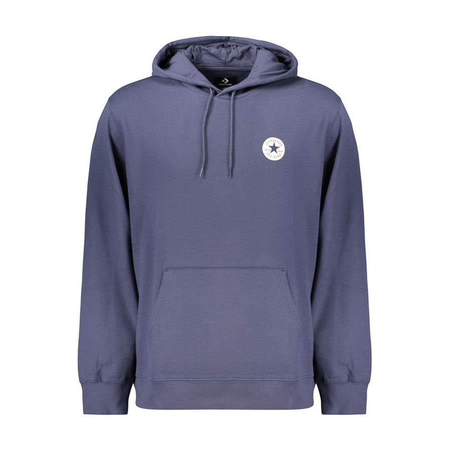 Blue Cotton Men's Sweatshirt