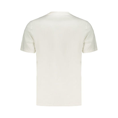 White Cotton Men's T-Shirt